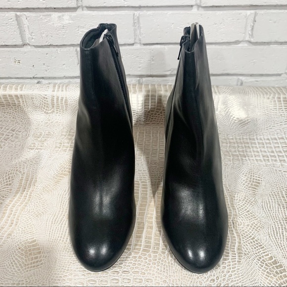 Asos Women’s Rescue Black Leather Block Heel - Picture 3 of 11